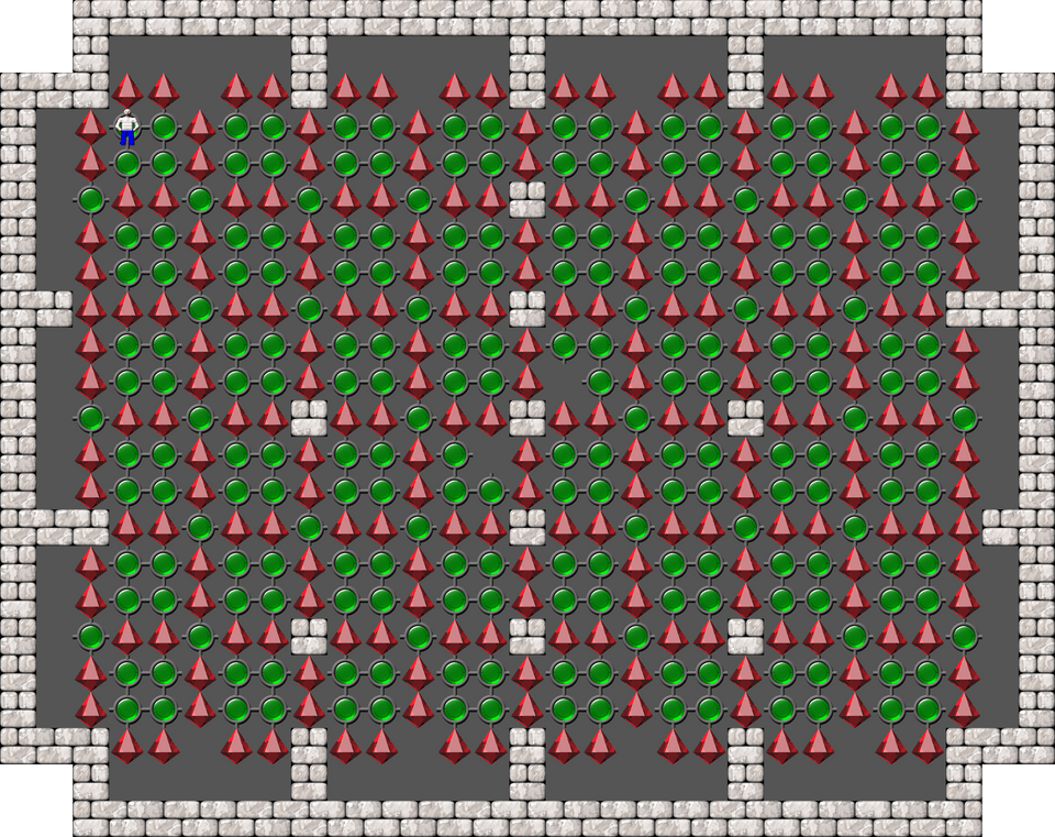 Sokoban Sasquatch 03 Arranged level 91